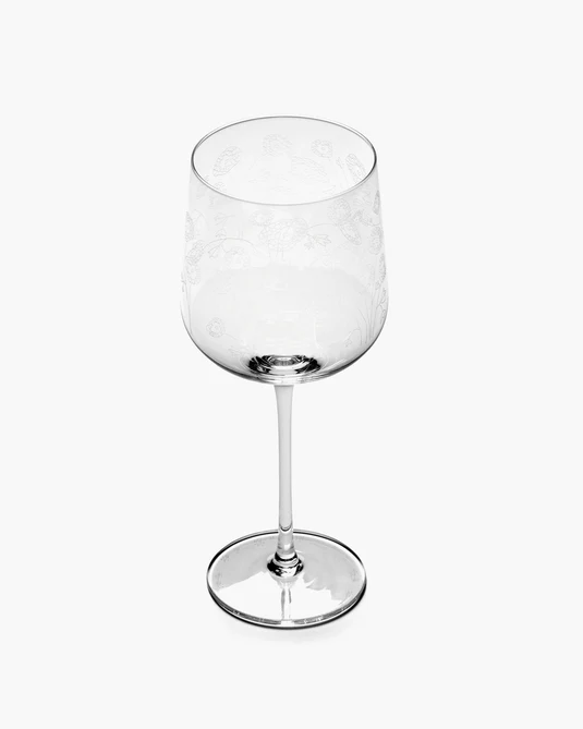 "midnight flowers" set čaša za crno vino - Slika 3