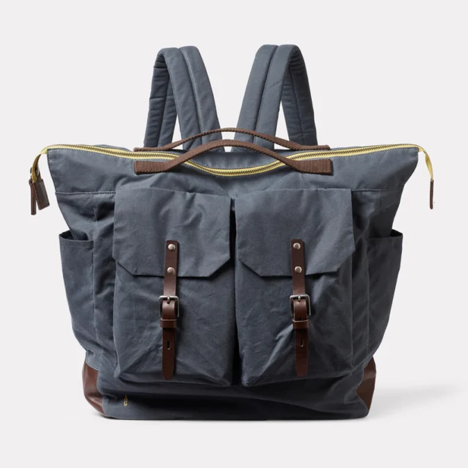 "frank large waxed cotton" ruksak