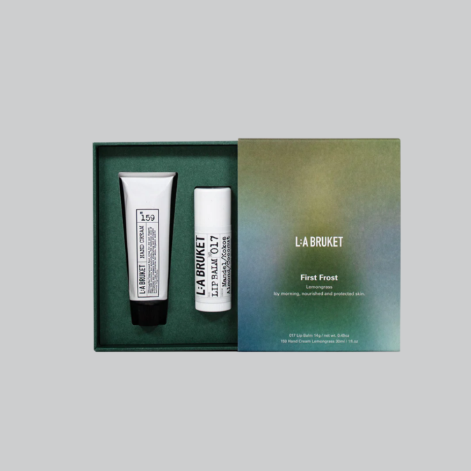 "first frost lemongrass" set za njegu