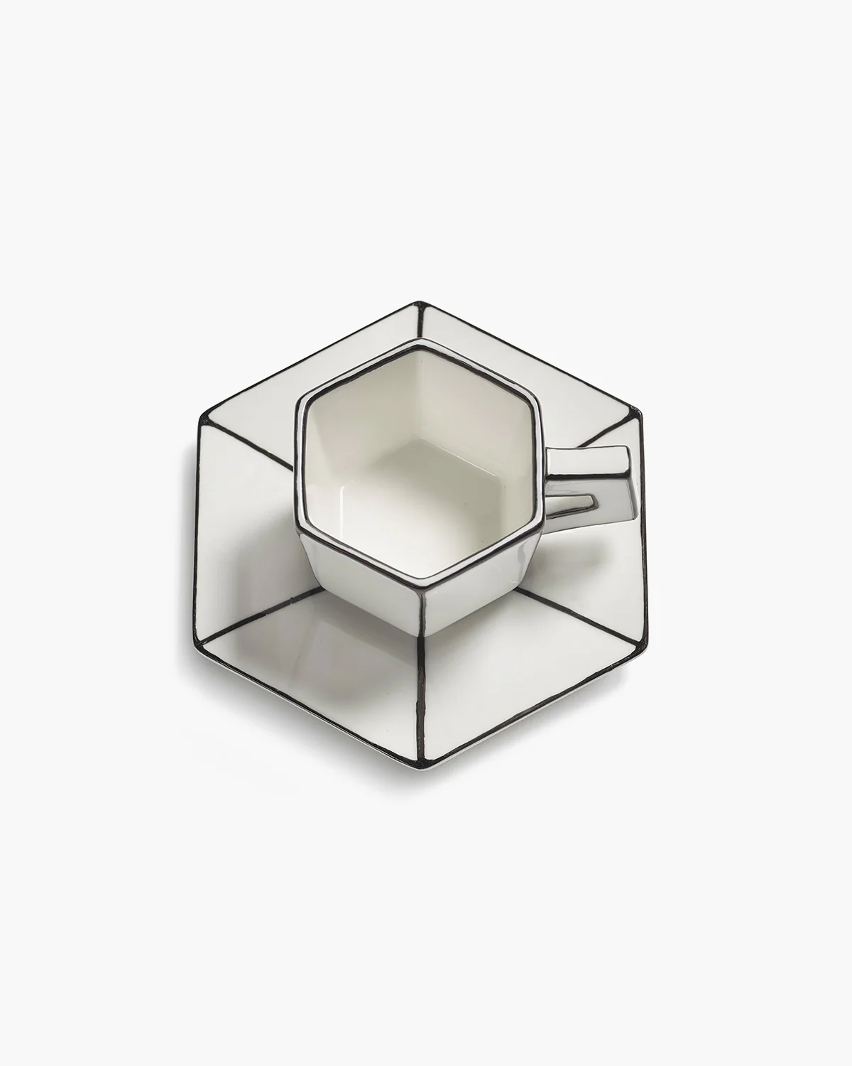 "carte blanche" set espresso šalica sa tanjurićem - Slika 2