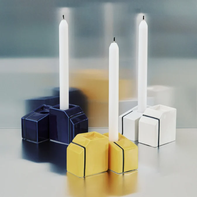 "silos" set svijećnjaka