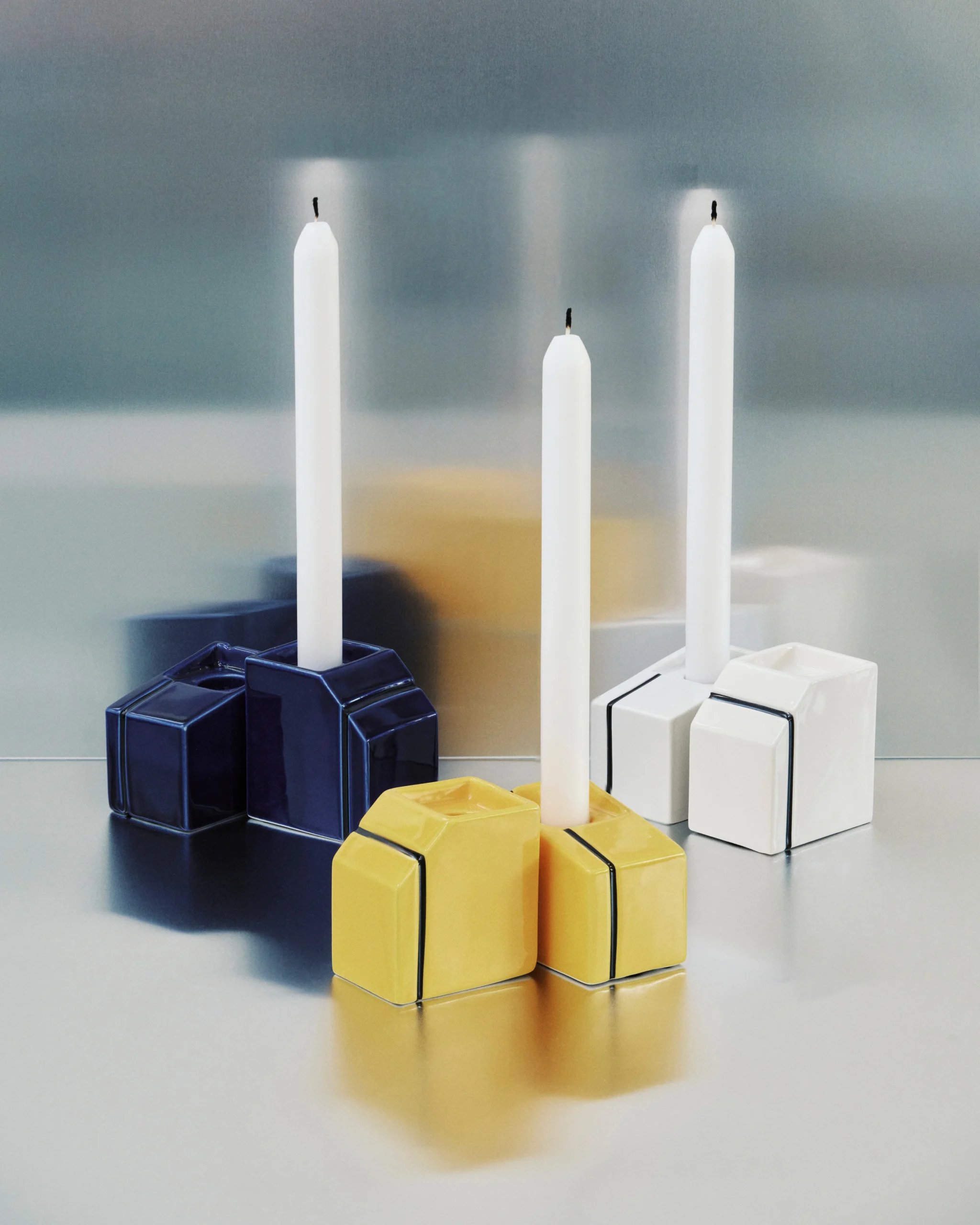 "silos" set svijećnjaka