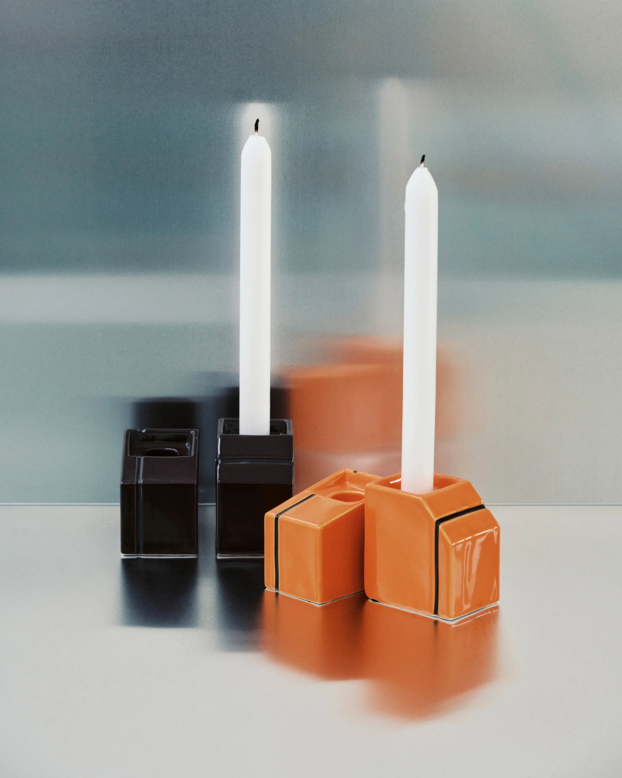 "silos" set svijećnjaka - Slika 11