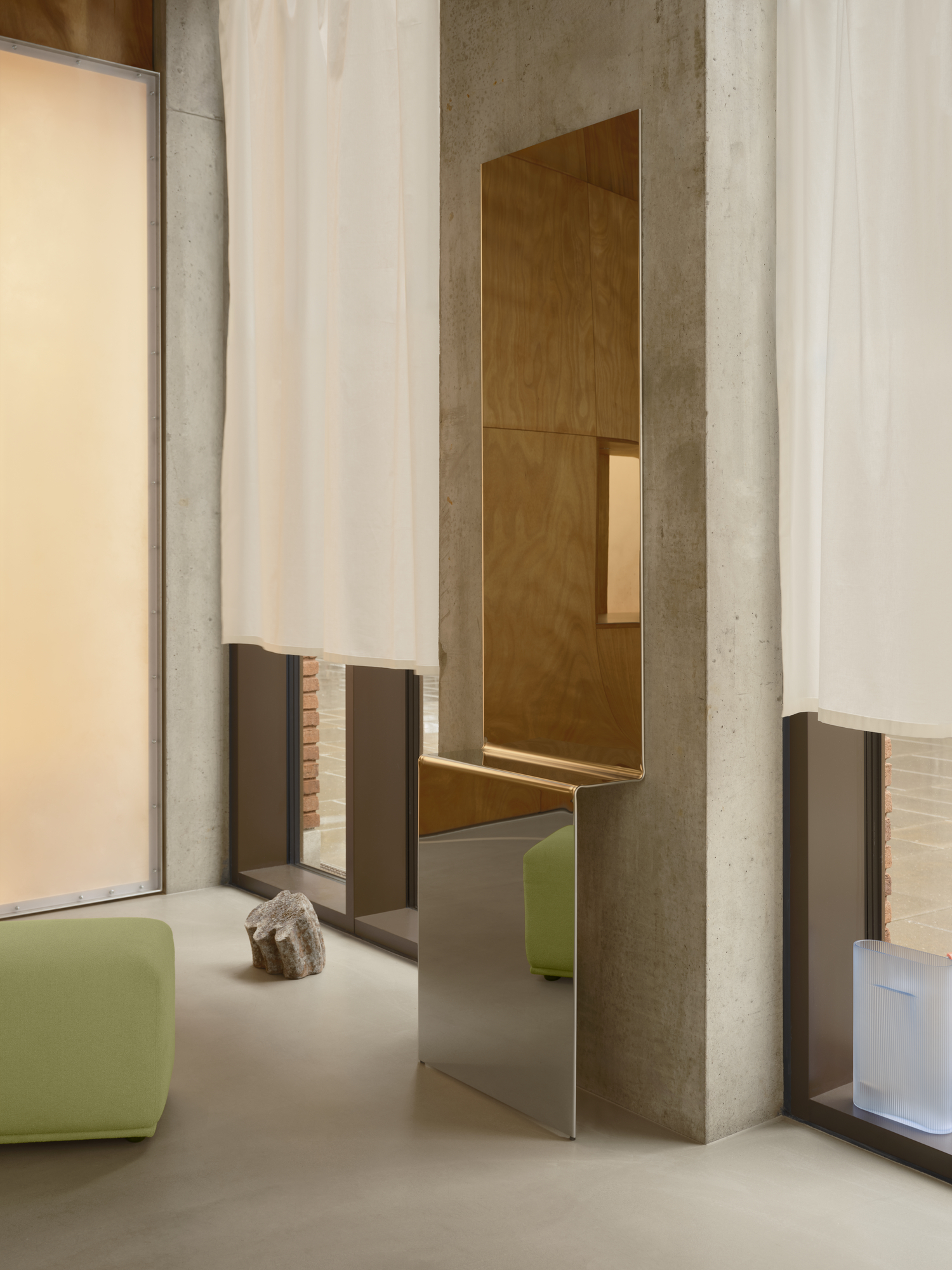 "pleat" ogledalo - Slika 2