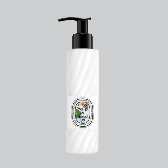 “lemongrass & geranium” mlijeko za tijelo nakon sunčanja